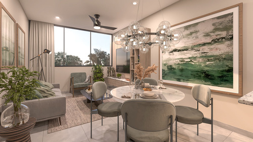 Departamento En Venta En Conkal, Mérida