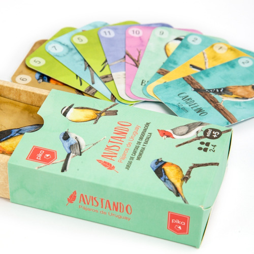 Cartas Educativas Pájaros Autóctonos- Pika Cadaques Kids