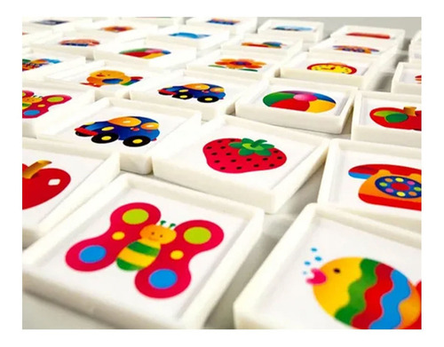 Imagen 8 de 8 de Juego de mesa Memotest Infantil Ruibal H418