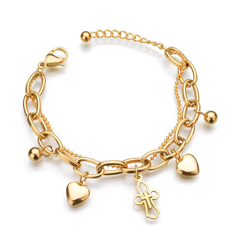 Pulsera Para Dama Pulsera Para Mujer Brazalete Tipo Oro 18k