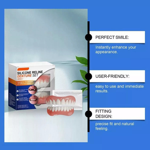 Set Relinedenture De Silicona, Kit Denture Reline.