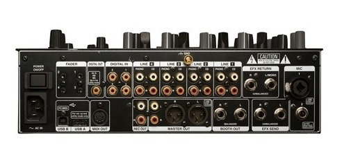 Denon Dnx1700 Mixer Profesional Digital 4 Canales Usb Dj