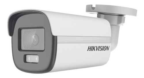 Camara Bala Turbohd Hikvision Ds-2ce10df0t-f Colorvu, Blanca