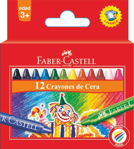 Faber-castell 908 Crayones X12