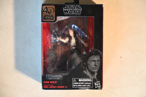 Muñeco Han Solo Star Wars Original Series Titaniums