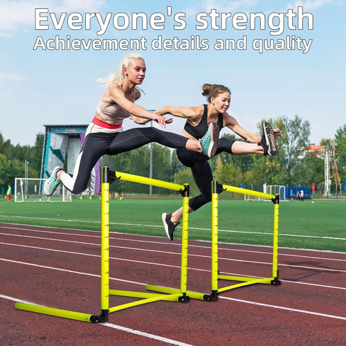 Obstáculos Ajustables Para Entrenamiento De Agilidad Con Bás
