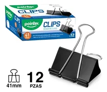 Comprar Clips Sujetapapel De 41mm Doc. Dc-41mm Pointer Clips - 12pz
