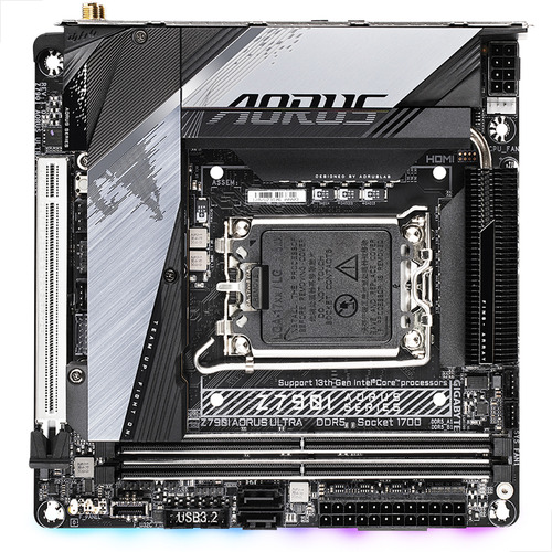 Placa Mãe Gigabyte Z790i Aorus Ultra Wifi Lga1700 Ddr5