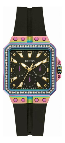 Reloj Guess Libra Para Dama Gw0618l3 Negro