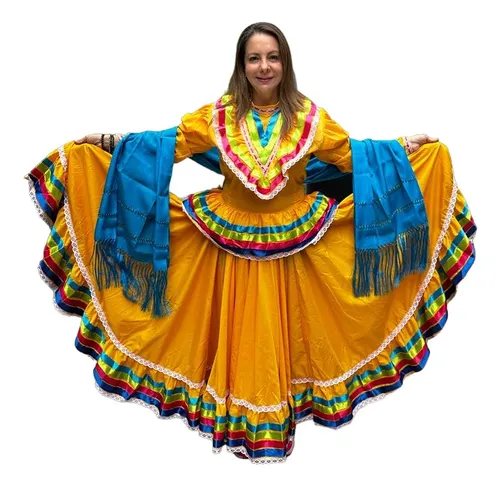 Traje regional de jalisco mujer hotsell