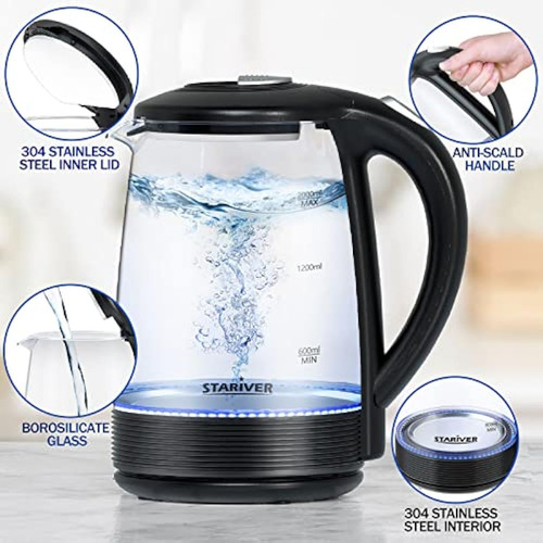 Stariver Hervidor Eléctrico, Hervidor De Té