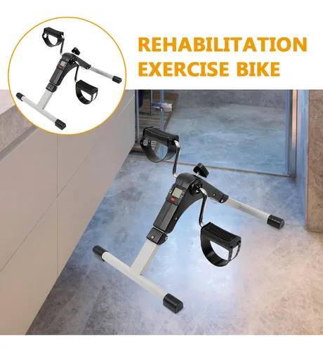 Minibicicleta Estática Con Pedales De Plástico, Práctica Par