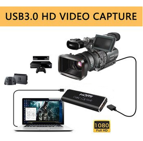 Imagen 3 de 4 de Capturadora De Video Hdmi Para Streaming. Playstation Y Mas