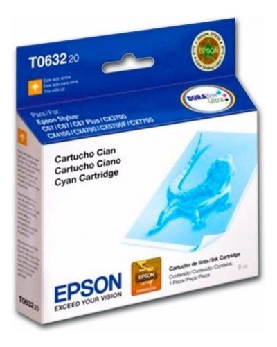 Cartucho Epson T0485 Cian-  Stylus C67 C87 Cx-3700 Cx-4100