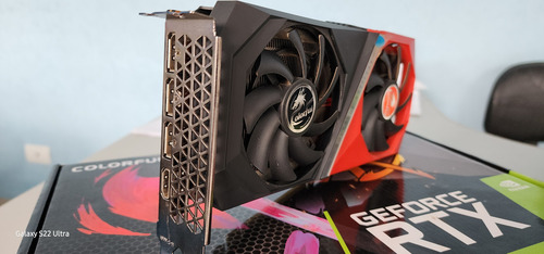 Placa De Vídeo Nvidia Colorful Rtx 3060 Ti Battleax 8gb (Usado)