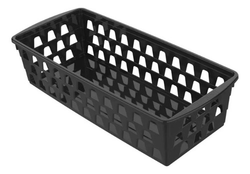 Cesto Organização Plástico Retangular Multiuso 32cm