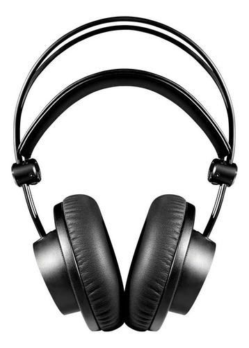 Fone de ouvido profissional de estúdio fechado Akg K275 Ss, cor preta