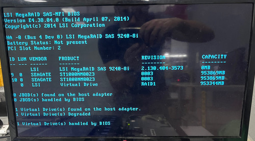 Servidor Lenovo Thinkserver Rd540 Retirada De Peças Hd Ram (Usado)