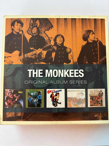 The Monkees Cds Box Set 5 Álbum Original En Impecable Est 