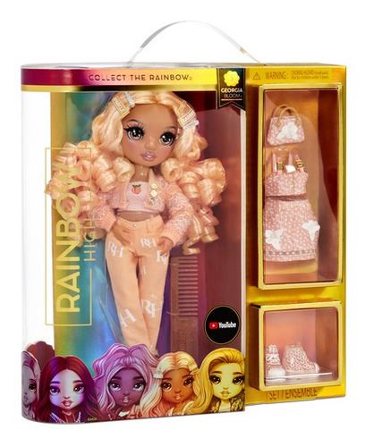 Imagen 4 de 7 de Rainbow High Georgia Bloom Serie 3 MGA Entertainment 575740EUC
