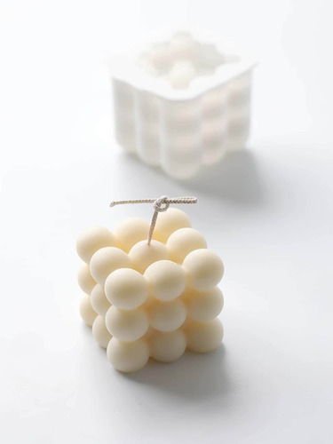 Molde Cubo De Esferas Para Velas, Resina, Repostería.