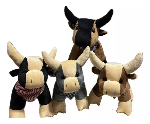 Peluche Toritos C/pañuelo 28 Cm 10 Piezas Excelente Calidad Varios