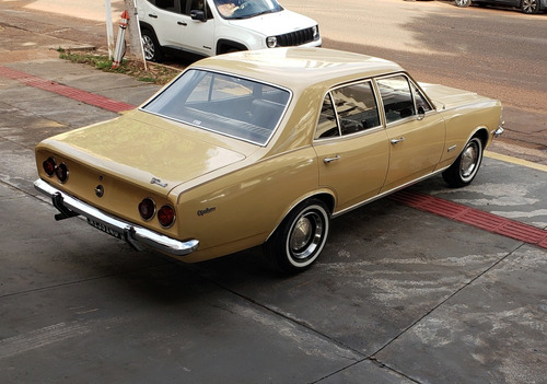 Chevrolet Opala De Luxo 4100 1977 Placa Preta Ar