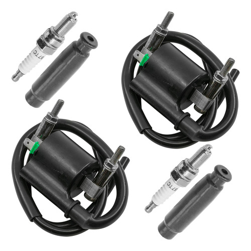 Caltric 21121-0039 92070-0022 Ignition Coil W/spark Plug Cch