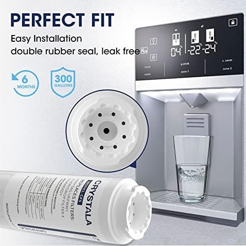 Crystala Filters Ukf8001 Filtro De Agua Compatible Con Whirl
