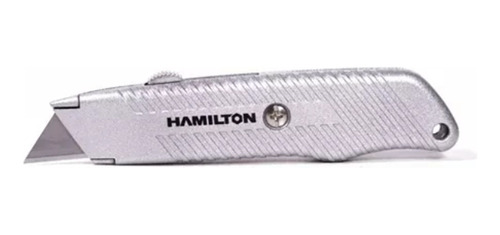 Cutter Aluminio 18mm Reforzado Trincheta Retractil Hamilton