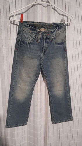 Jeans Azul Denim By Colloky Talla 6 Poco Uso