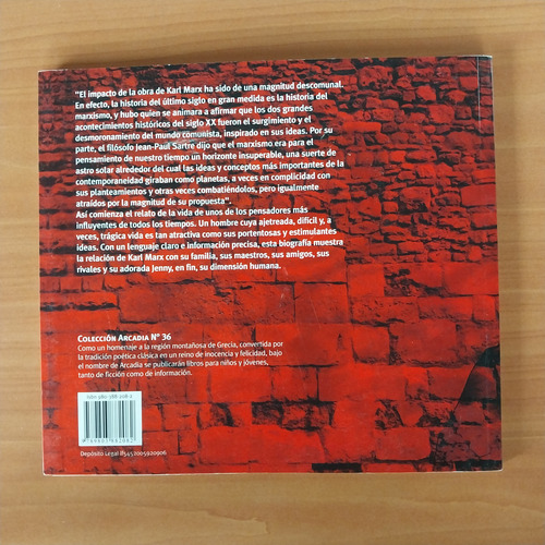 Libro Biografía De Karl Marx El Nacional (Usado)