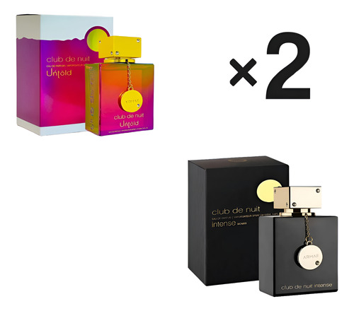 Perfume Club De Nuit Untold + Club De Nuit Intense