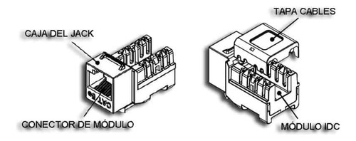 Conector Jack Rj45 Cat 5e Satra