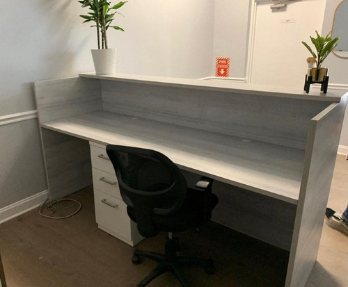 Recepción De 2metros Con Cajonera Mod.ecko2