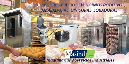 Horno Rotativo De Panadería En Acero Inoxidable