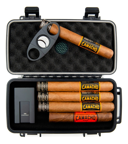 Kobi & Knight Estuche Para Humidor De Cigarros De Viaje Con 