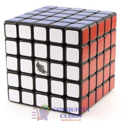 Cubo Mágico 5x5x5 Cyclone Boys Preto Profissional Promoção