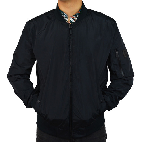 Chamarra Greenlander Trendy Bomber Pol8732 Black Caballero