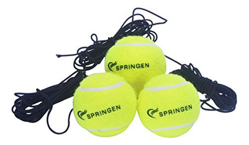 Springen Paquete De 3 Pelotas De Tenis Con Entrenamiento Deportivo