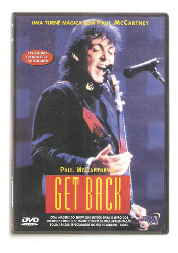 Dvd Paul Mccartney's - Get Back