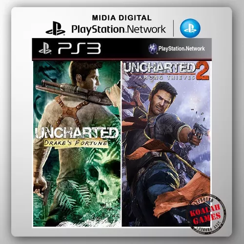 Jogos para PS3 - Coleção Uncharted - Original - Mídia Física