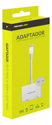 Adaptador Lightning A Hdmi Para iPhone / Ios/ iPad Tl-113