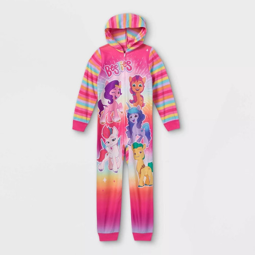 Pijama Con Gorro Niñas My Little Pony Besties Xs 4-5 Años