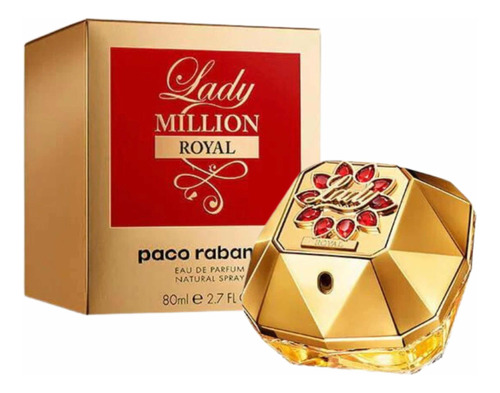 Paco Rabbane Lady Million Royal 80 Ml Edp Lanzamiento