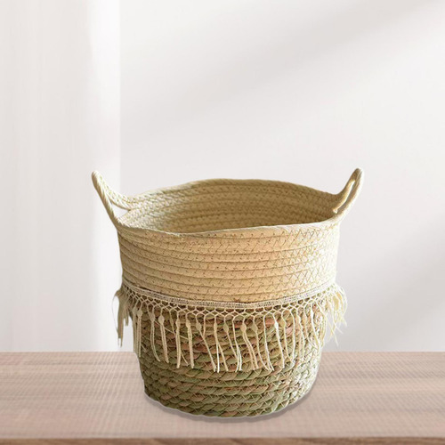 Cesta Tejida Para , Cesta De Almacenamiento, 20cm X 20cm