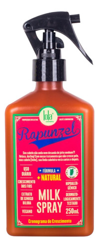 Cabelos Fortes, Crescimento Rápido Com O Rapunzel Milk Spray