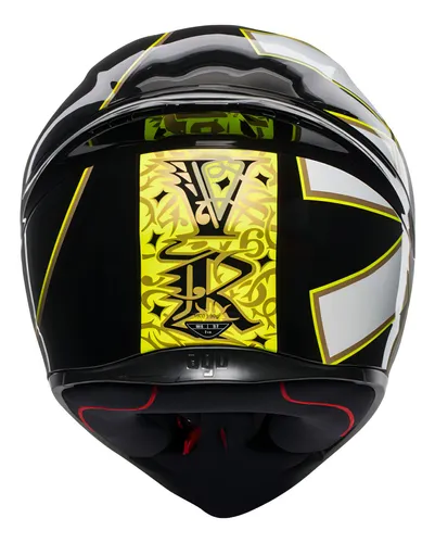 Capacete para moto integral AGV K1 210281A black gothic 46 Capacete para moto integral AGV K1 210281A black gothic 46