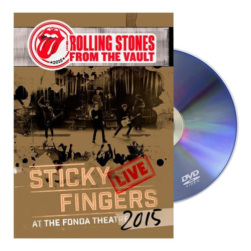 The Rolling Stones - Sticky Fingers Fonda 2015 Dvd Importado