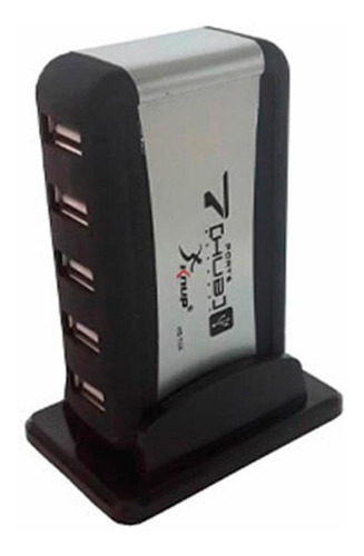 Hub Usb 7 Portas C/ Proteção - Veloc. 2.0 - Compat. Windows